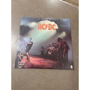 AC/DC Let there be rock 1977 Sealed record